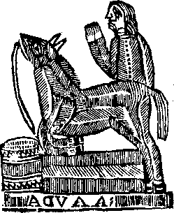Fragment ludowego drzeworytu z „Teki Łazarskiego”, oryginał w Muzeum Etnograficznym w Krakowie (7.651 bajtów)